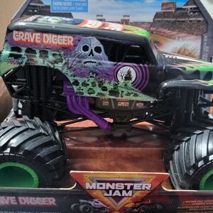 Grave Digger Toy Truck - Black and Green